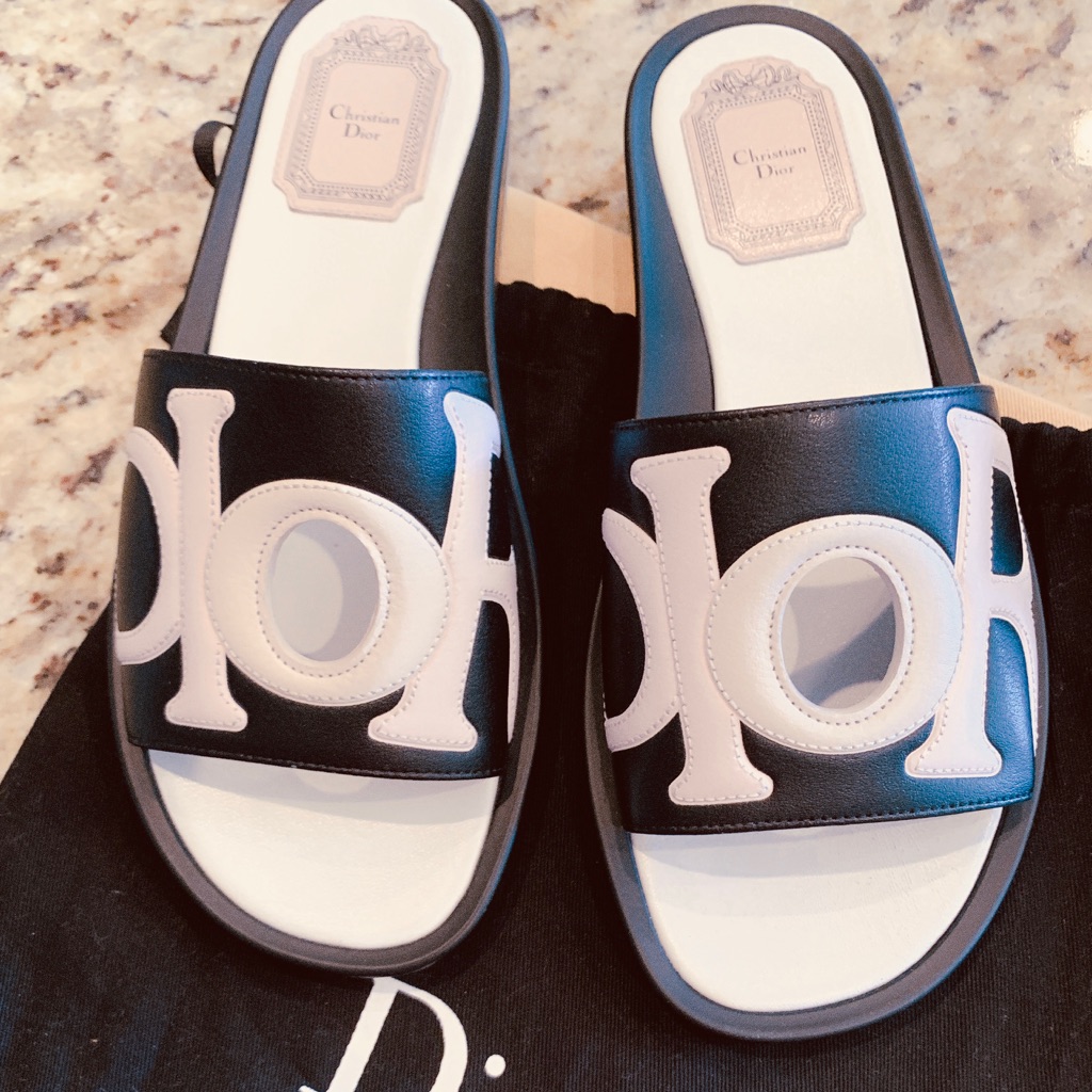 Dior Black Sandals
